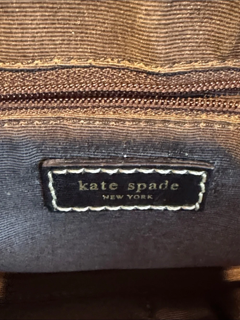 kate spade Black Patterned Shoulder Bag